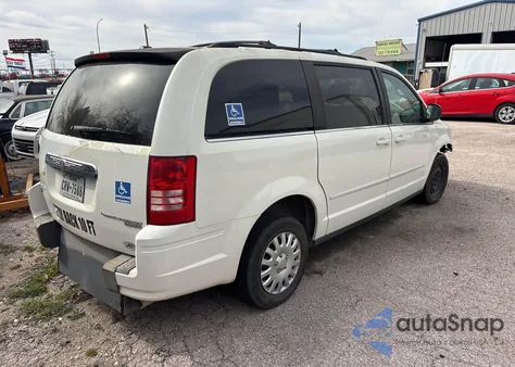 2010 Chrysler Town & Country Lx из США, поврежденный, VIN 2A4RR4DE1AR266445